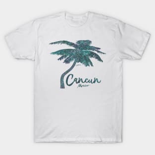 Cancun, Mexico Palm Tree T-Shirt